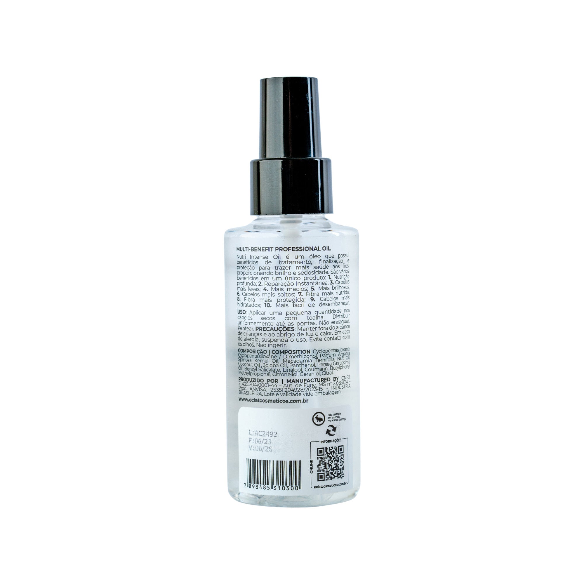 Oleo Reparador Nutri Intense Oil 110ml